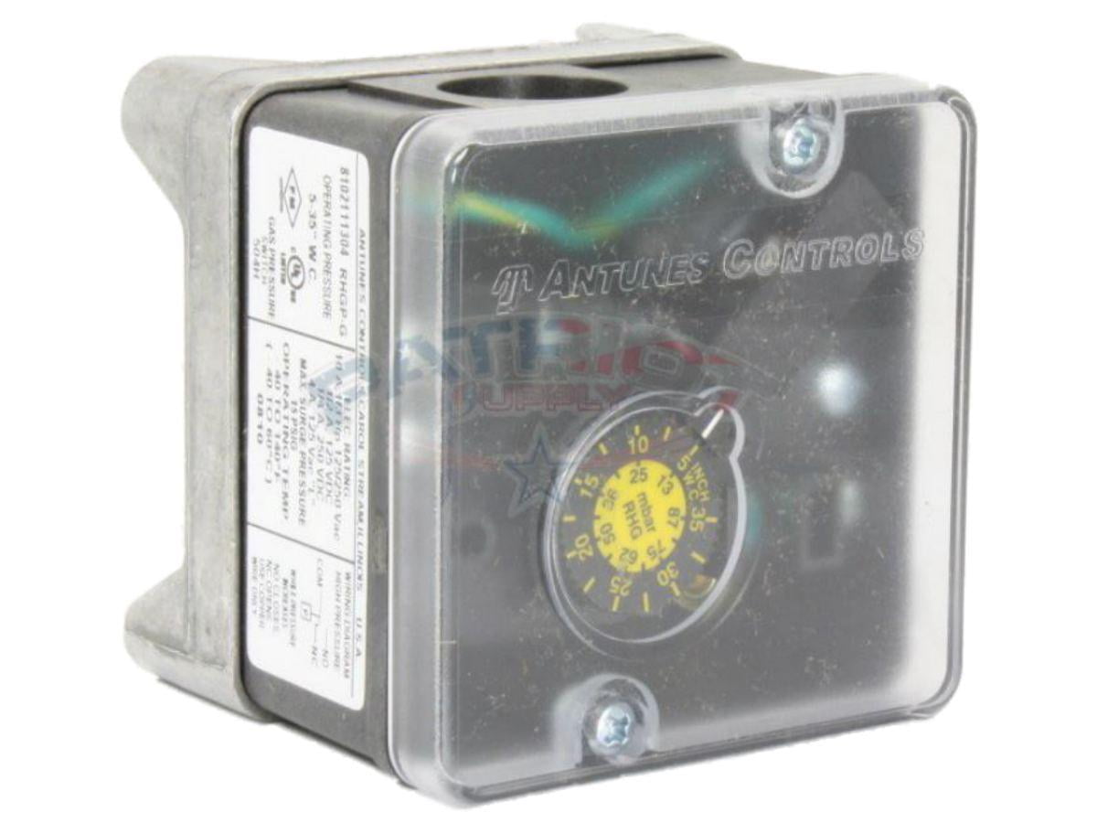 Antunes 8102111304 RHGPG 535" W.C. Auto Reset Gas Pressure Switch