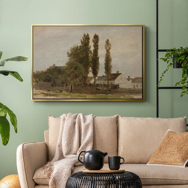 Vintage Landscape-CCXXX By Wexford Home Framed in Gold Wood