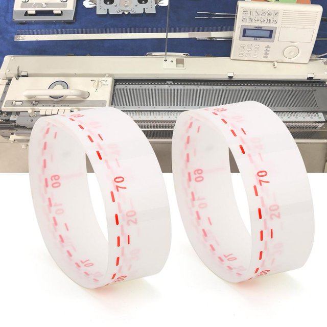 Garosa Knitting Machine Ruler, Sewing Machine Pin Ruler, Professional Nylon Durable For KR890 Knitting Machine KR830 KR838 Knitting Machine