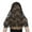 Black, variant on Vintage Mantilla Veil Latin Mass Lace Flower Shawl Spanish Headwrap for Catholic Bridal Veil Muslims Wedding Veil