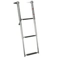 thumbnail image 3 of Telescoping Boat Ladder, Stainless Steel Construction Pool Ladder 3 Step Collapsible  For Swimming Pools For Pontoons Docks, 3 of 8