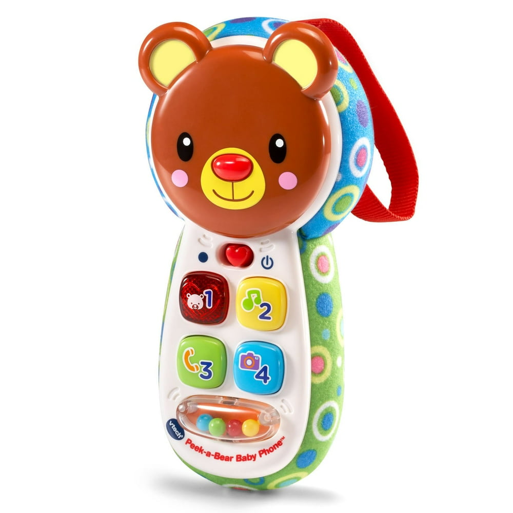 Baby PeekaBear Baby Phone, With the PeekaBear Baby Phone by VTech