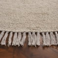 thumbnail image 3 of Safavieh Easy Care Frosina Solid Area Rug, Beige, 4' x 4' Round, 3 of 7