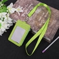 thumbnail image 4 of Leather ID Badge Cards Holder Lanyard Credit Card for Case Business Organizer Ba, 4 of 13