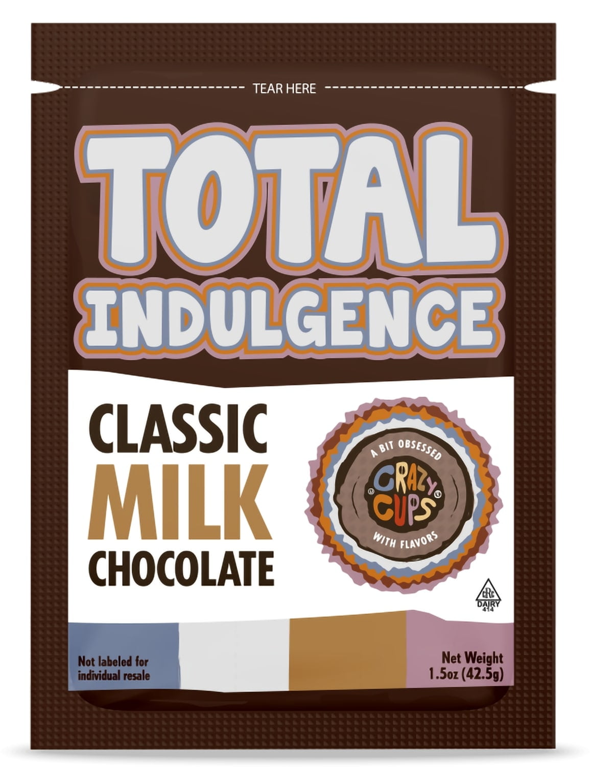 Total Indulgence Hot Chocolate Mix Variety Pack, Includes 25 Gourmet Hot Chocolate Packets Bulk, Deep Dark Chocolate And Classic Milk Chocolate - 1.5 Ounce Packets
