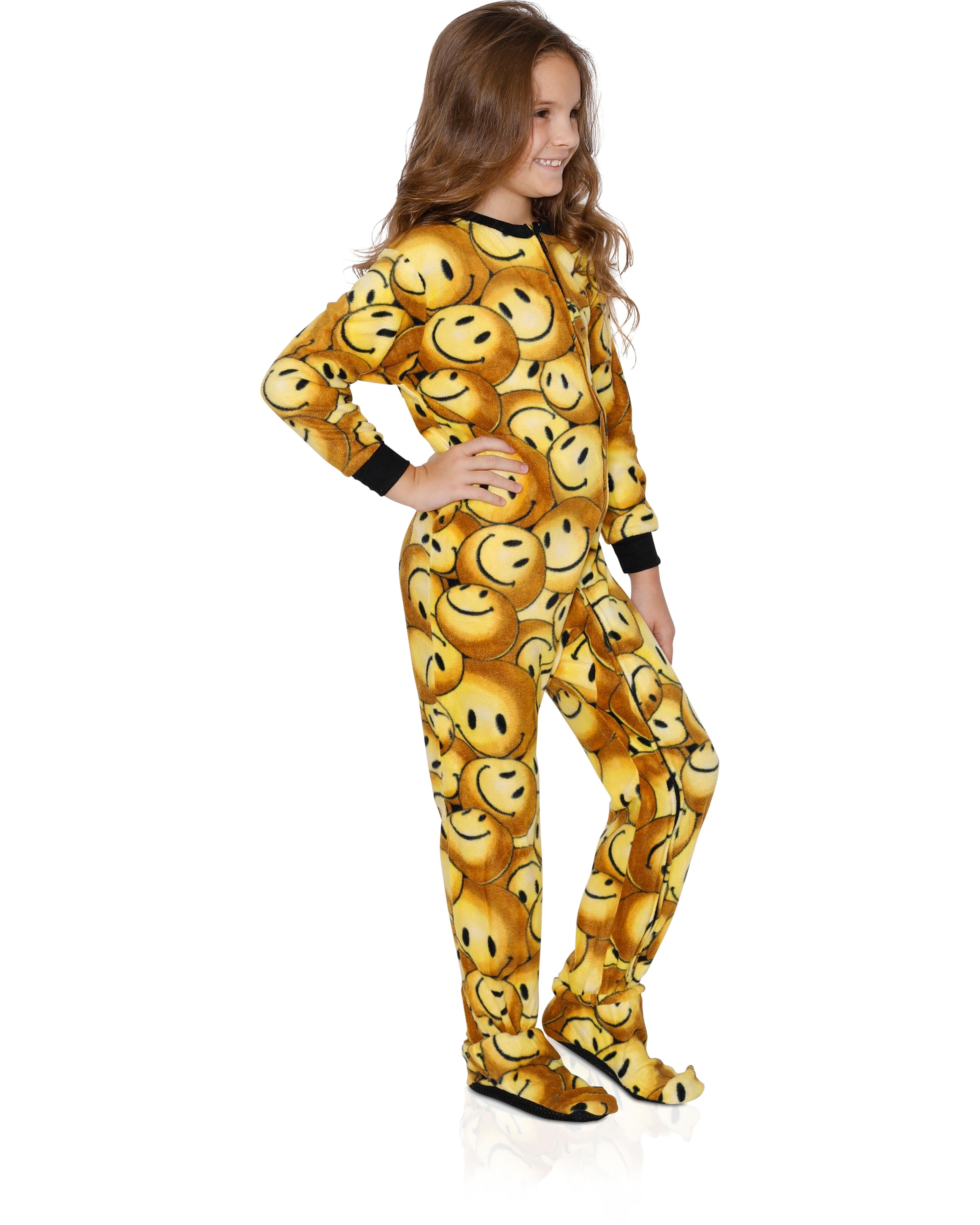 smiley face pajamas