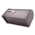 thumbnail image 2 of Architectural Mailboxes 5006273 Roxbury Galvanized Steel Post Mounted Rubbed Bronze Mailbox, 10.89 x 8.86 x 20.60 in., 2 of 10