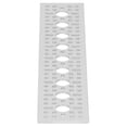thumbnail image 1 of Pared de rejilla, placa de rejilla de aluminio, pantalla de panel de malla de pared, placa de rejilla de aluminio construida para precisión, 1 of 14