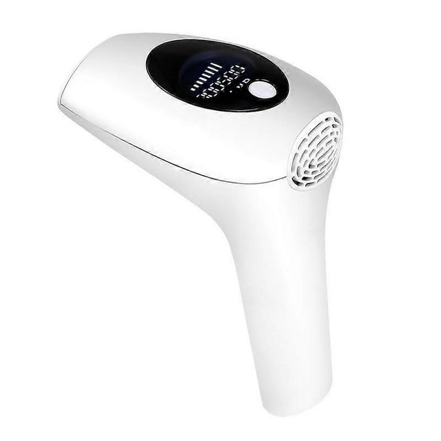 Depiladora láser permanente IPL de 900 000 flashes, dispositivo fotodepilador facial eléctrico indoloro para bikini femenino, color blanco