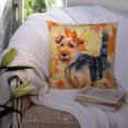 thumbnail image 3 of Carolines Treasures BB9961PW1414 Welsh Terrier Fall Fabric Decorative Pillow, 3 of 4