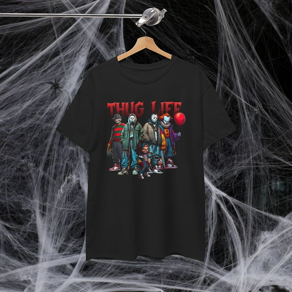 Halloween Horror Thug Life Unisex Tshirt