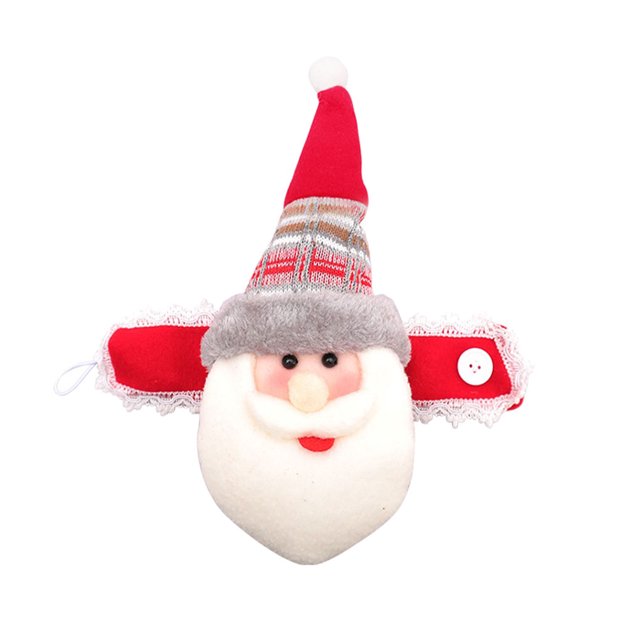 Matsuzay Hebilla navideña para cortina de ventana, lavable con temática navideña, para el hogar, dormitorio, sala de estar, oficina, Kits de decoración para fiestas Papá Noel