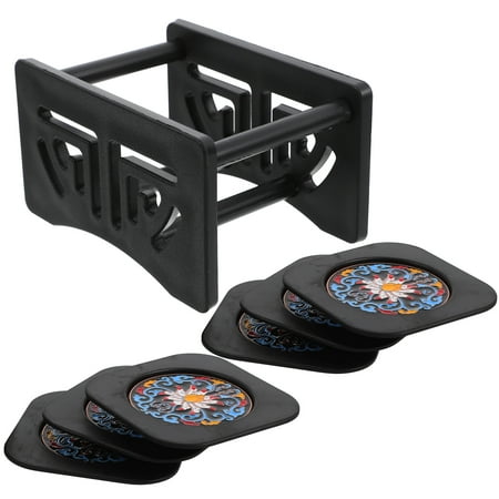 

Tea Cup Coasters Tea Set Accessories Coasters Table Coasters Non-slip Bakelite ABS 7.80X7.80X1.00CM
