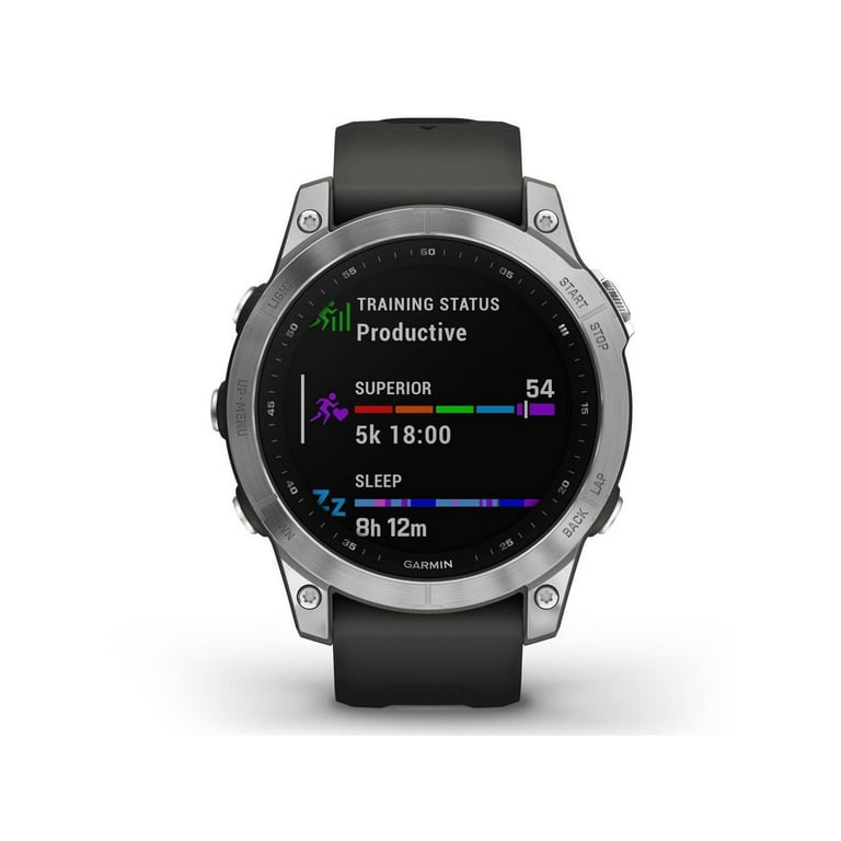 fenix 7, Silver with Graphite Band - Walmart.com fenix 7, Silver with Graphite Band - Walmart.com
