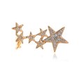 thumbnail image 1 of WREESH Personality Earrings Leaves Beautiful Diamond Earrings Irregular Mesh, 1 of 1