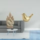 thumbnail image 2 of Estatua de , adorno católico, figura de la Santísima Virgen María, pájaros dorados, estatua de animal, resina duradera, adecuada par, 2 of 8