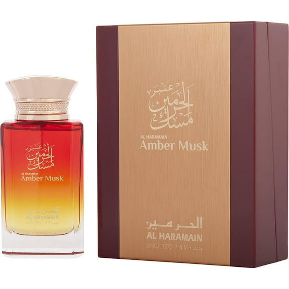 AL HARAMAIN AMBER MUSK by Al Haramain - EAU DE PARFUM SPRAY 3.4 OZ (ARABIC VERSION) - UNISEX