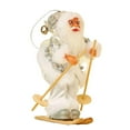 thumbnail image 5 of Santa Claus Doll, Santa Claus Sledge Figurine, Festive Statue, Xmas Santa Claus Ornaments for Table Party Indoor Decoration Style C, 5 of 8