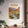 thumbnail image 3 of ELNEIT - Big Bend National Park Poster, Unframed Matte Paper, S08, 3 of 4