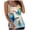 Light Green, variant on Women No Bottom Modest Swimwear Tops Tankini Top Only Push Up Swimsuits Tummy Control Bathing Suit Light Blue,XL