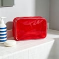 thumbnail image 4 of XINGAG Makeup Bag, Clear Cosmetic Bag, Zippered Toiletry Carry Pouch, Transparent Organizer Case for Makeup and Toiletries, Multipurpose Storage Bag for Travel, Bathroom and Daily Organization, 4 of 4