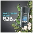 thumbnail image 4 of Dove Men Clinical Protection Antiperspirant Clean Comfort Stick, 2.7 oz, 4 of 8