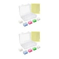 thumbnail image 1 of Maytalsory Easy Organization DIY Fashion Stitch Embroidery Kit 2436 Grids And Large Capacity Durability Box+150bobbi+Tags 2Set, 1 of 6