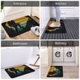 thumbnail image 5 of Pofeuu Not All Who Wander Are Lost 1 Print Flannel Doormats Rug16"x24"Rug Washable Doormats Indoor Outdoor Rugs for Layered Front Door Mats, Porch, Kitchen, Entryway, 5 of 7