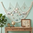 thumbnail image 4 of Natural Fishing Net Decor with Shells 79 Inch Beach Theme Decor for Party Home Bedroom Wall Hanging Fish Net Decorations, 4 of 7