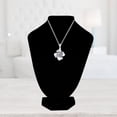thumbnail image 4 of HEANUJJ 2-Pack Black Velvet Necklace Display Bust Stand Jewelry Organizer for Elegant Presentation and Retail Display, 4 of 8