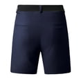 thumbnail image 5 of Mlzmgr Golf Shorts for Men with Pockets 7 Inch Inseam Solid Color Regular Fitted Business Casual Golf Shorts, 5 of 7