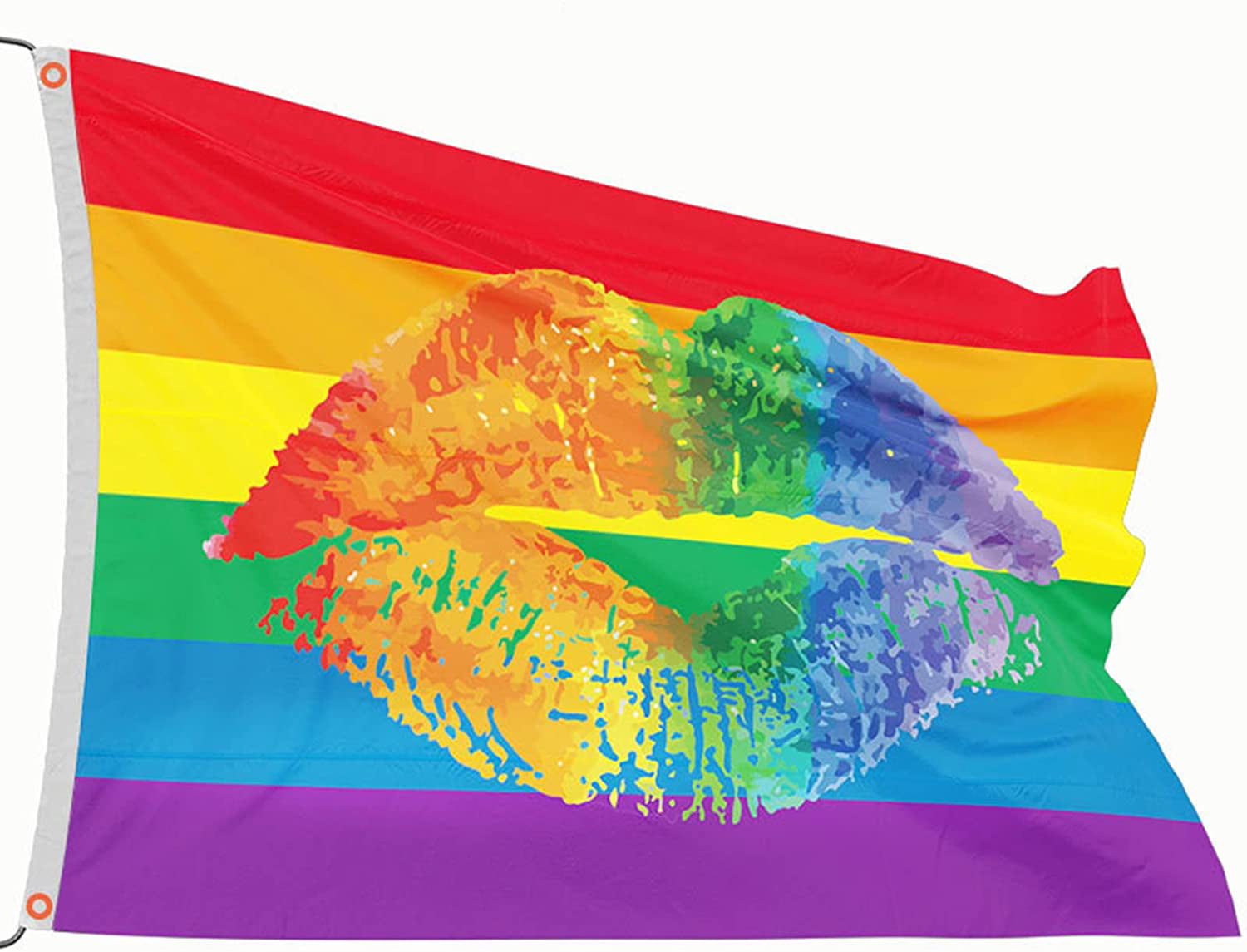 LGBT Community Support Gay Pride Rainbow Banner Flaglink Progress Pride Flag 3x5 Fts