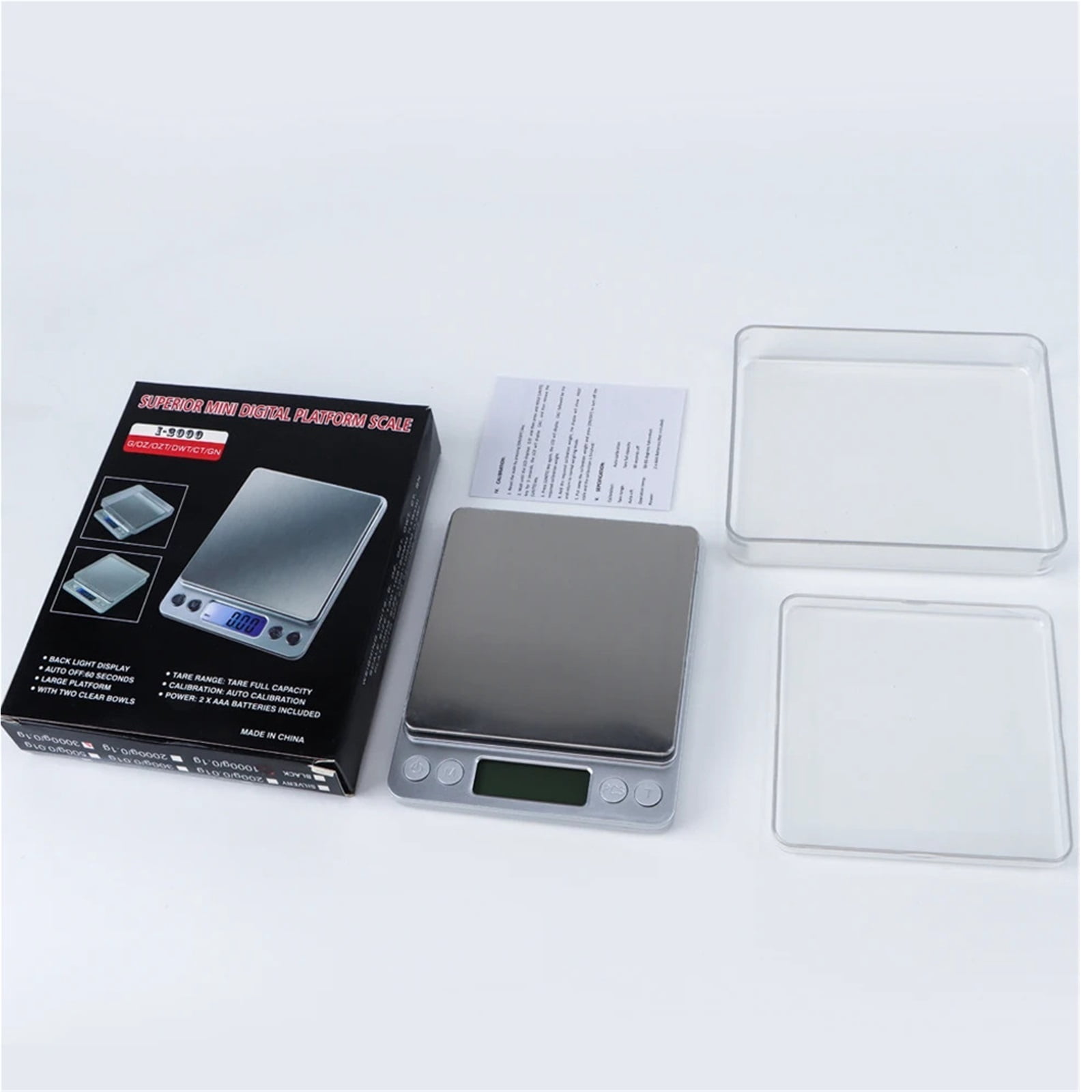 500 0.01g/3kg 0.1g LCD Portable Mini Electronic Digital Scales Kitchen Precision Jewelry Weight Balance Gold Gram Scale