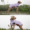 thumbnail image 5 of HQREA Greyhound Dog Coat Winter Whippet Jacket Warm Fleece Pet Vest Coat for Large Dogs, 5 of 6