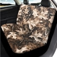 thumbnail image 3 of Binienty 14 Piece Branch Hunting Camo Auto Seat Covers Front And Back with Matching Console Armrest Cover Steering Wheel Cover Seat Belt Cushion Pad Headrest Covers Automotive Interior Decor Set, 3 of 7