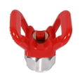 thumbnail image 1 of Yunxwd Porte-buse de pulvérisation Airless Peinture Pulvérisateur Pistolet Pointe Garde Buse Remplacement Outil Universel Rouge, 1 of 8