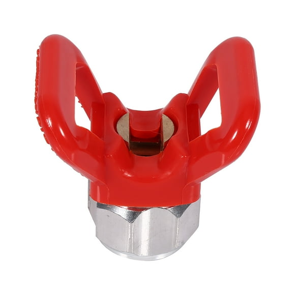 Yunxwd Porte-buse de pulvérisation Airless Peinture Pulvérisateur Pistolet Pointe Garde Buse Remplacement Outil Universel Rouge