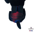 thumbnail image 3 of Barkertime Black on Red Plaid Waterproof Premium Dog Diaper - Made in USA, 3 of 6