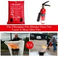 thumbnail image 2 of Stay Calm And In The Kitchen With Our Fireproof Escape Blanket Optimal For Dousing And Ensuring Outdoor Kitchen Grill Set, 2 of 7