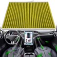thumbnail image 1 of Filtro de aire de cabina EVTIME para Tesla Model S 2016+ con carbón activado, 1 of 7