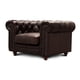 thumbnail image 1 of Sillón ConfortoPiel 100% Piel Genuina Chesterfield Grasso, 1 of 3