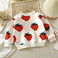 thumbnail image 4 of Esaierr Kids Girls Boys Warm Sweatshirt Baby Newborn Cotton Crewneck Winter Sweatshirt Clothes for Toddler 9M-12Y, 4 of 5