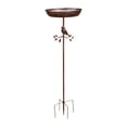 thumbnail image 4 of Baño de Pájaros de Metal, Comedero para Pájaros, Estación de Alimentación con Base de 5 Puntas, Cuenco Decorativo para Pájaros para Patio Y Césped, Co con 1 decoración de pájaro, 4 of 8