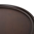 thumbnail image 5 of GDF Studio Isabella Traditional Faux Wood Circular Coffee Table, Dark Walnut, 5 of 7