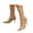 Khaki, variant on UngA Boots for Women Womens Mid Calf Boots Pointed Toe High Heel Long Boots Side Zipper Winter Dress Shoes ,7