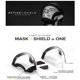 thumbnail image 3 of Escudos protectores de alta definición de cara completa, casco antisalpicaduras de escudo facial unisex, 3 of 5