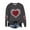 Dark Gray, variant on hotojiny Plus Size Valentines Sweatshirt Women Lightweight Crew Neck Heart Pullover Valentine's Day Long Sleeve Shirt S-5XL