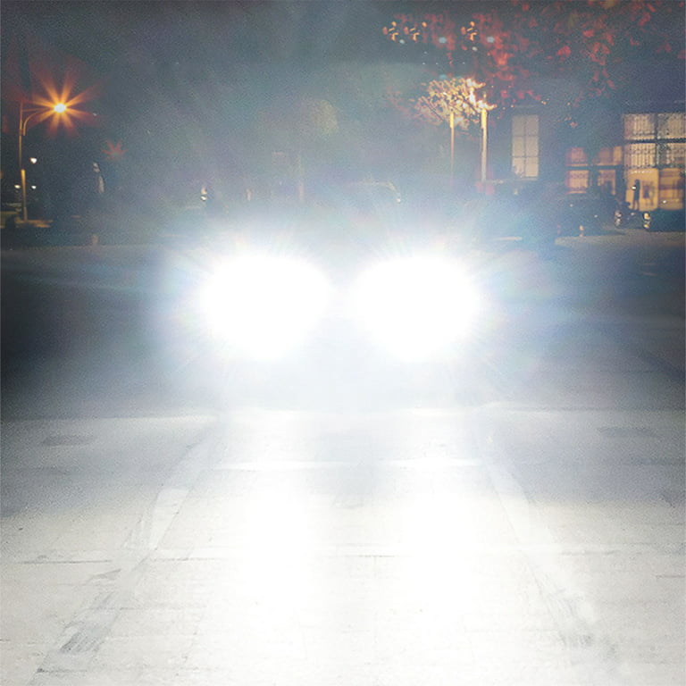 For Ford FOCUS 2008-2011 LED Headlight Bulbs,9008/H13 High Beam and Low  Beam+9145 LED Fog Light Bulbs,4pc