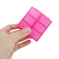 thumbnail image 5 of Unique Bargains 1 Pc Pill Case 12 Grid Pill Box Matt Rose Red, 5 of 6
