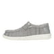 thumbnail image 4 of Zapatos HEYDUDE Kid Wally Stretch Sox Gris Talla 4 para Niños Grandes, 4 of 6
